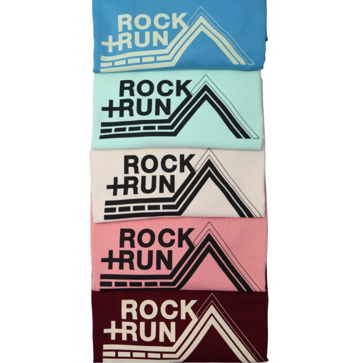 Rock+Run T-Shirt Back Logo - All Colours