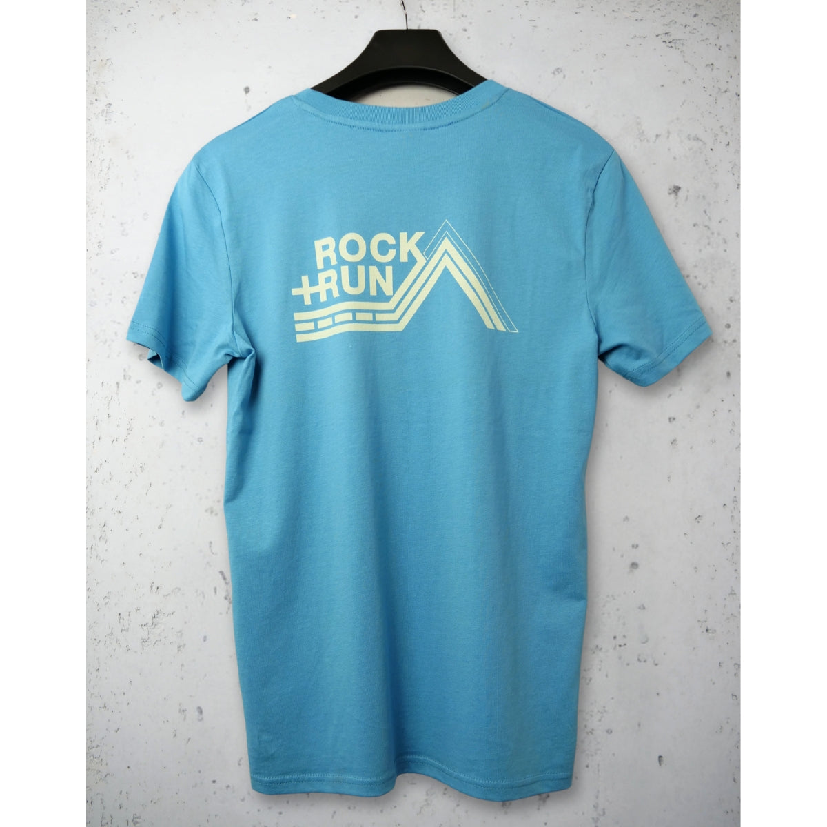 Rock+Run T-Shirt Back - Atlantic Blue