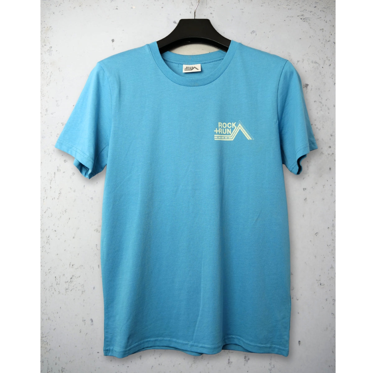 Rock+Run T-Shirt Front - Atlantic Blue