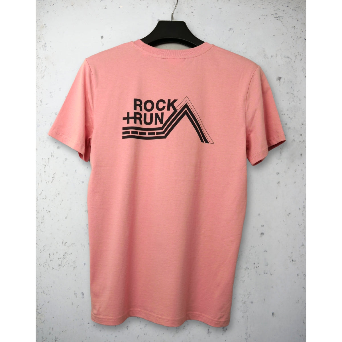 Rock+Run T-Shirt Back - Canyon Pink