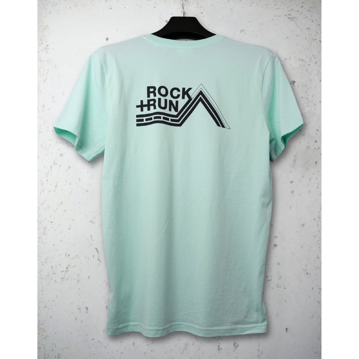 Rock+Run T-Shirt Back - Caribbean Blue