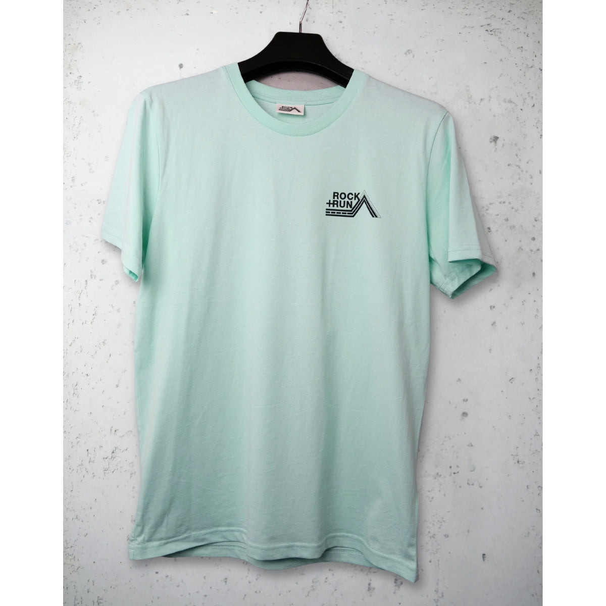Rock+Run T-Shirt Front - Caribbean Blue