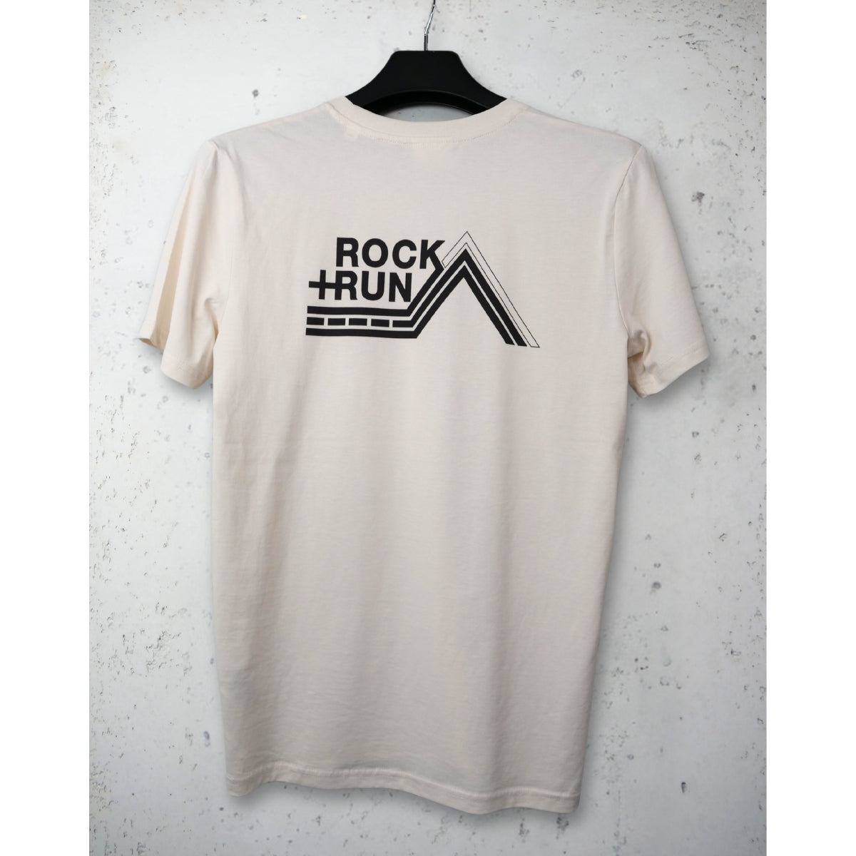 Rock+Run T-Shirt Back - Vintage White