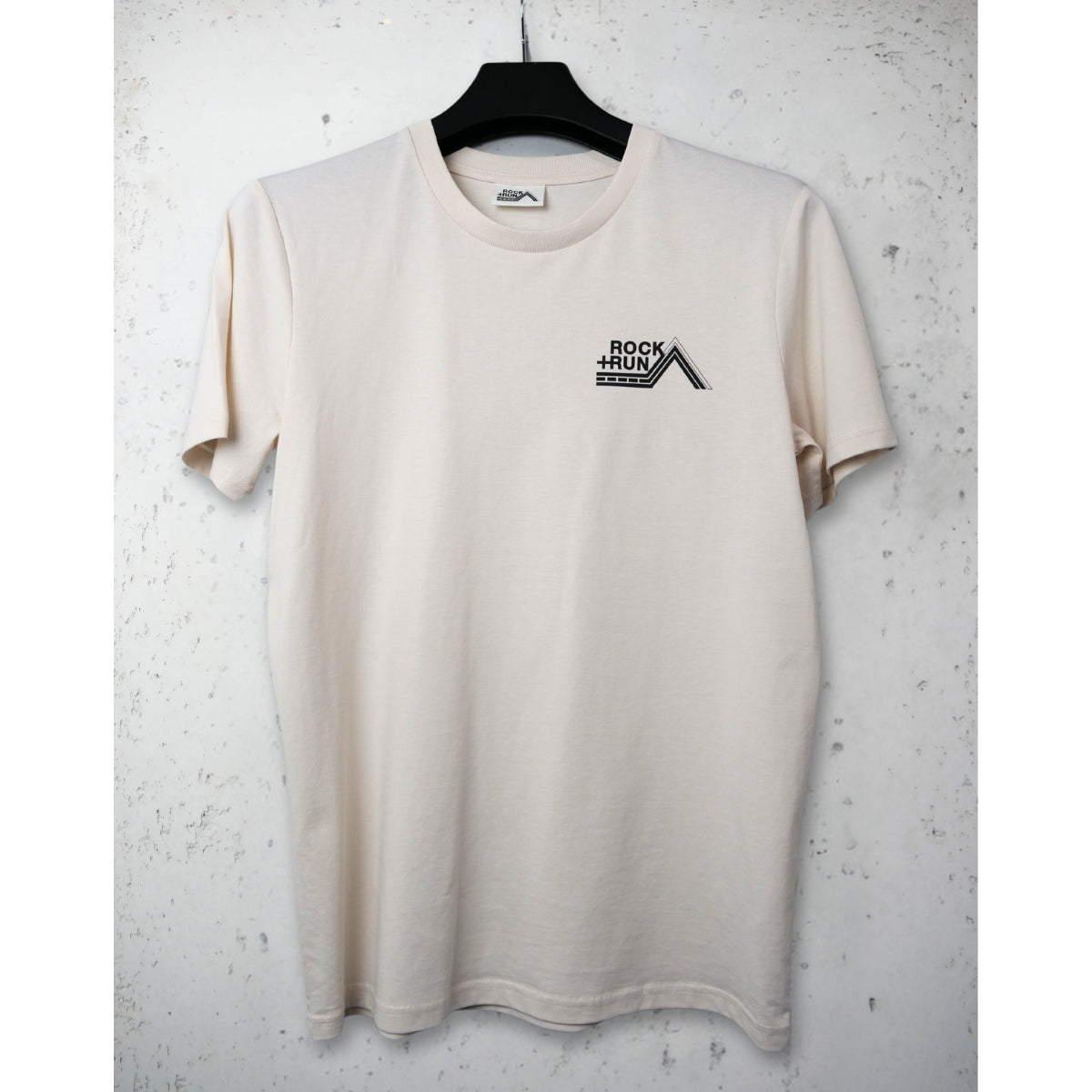 Rock+Run T-Shirt Front - Vintage White