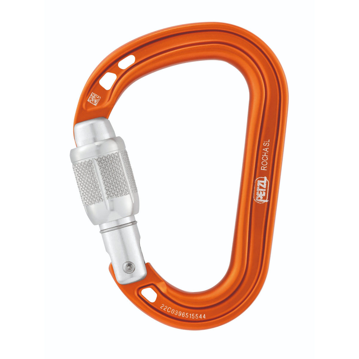 Petzl Rocha Screw-Lock Carabiner Orange