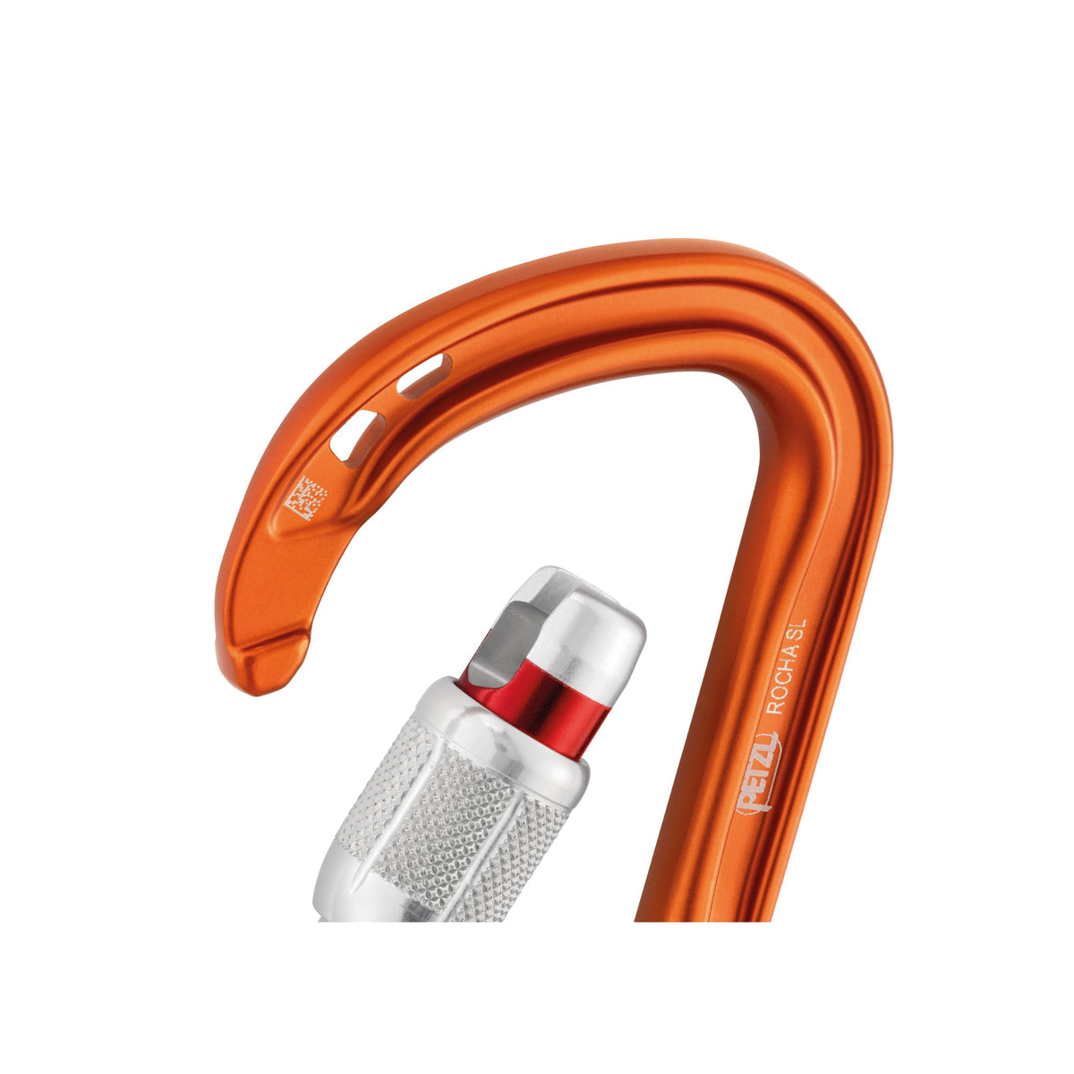 Petzl Rocha Screw-Lock Carabiner Orange