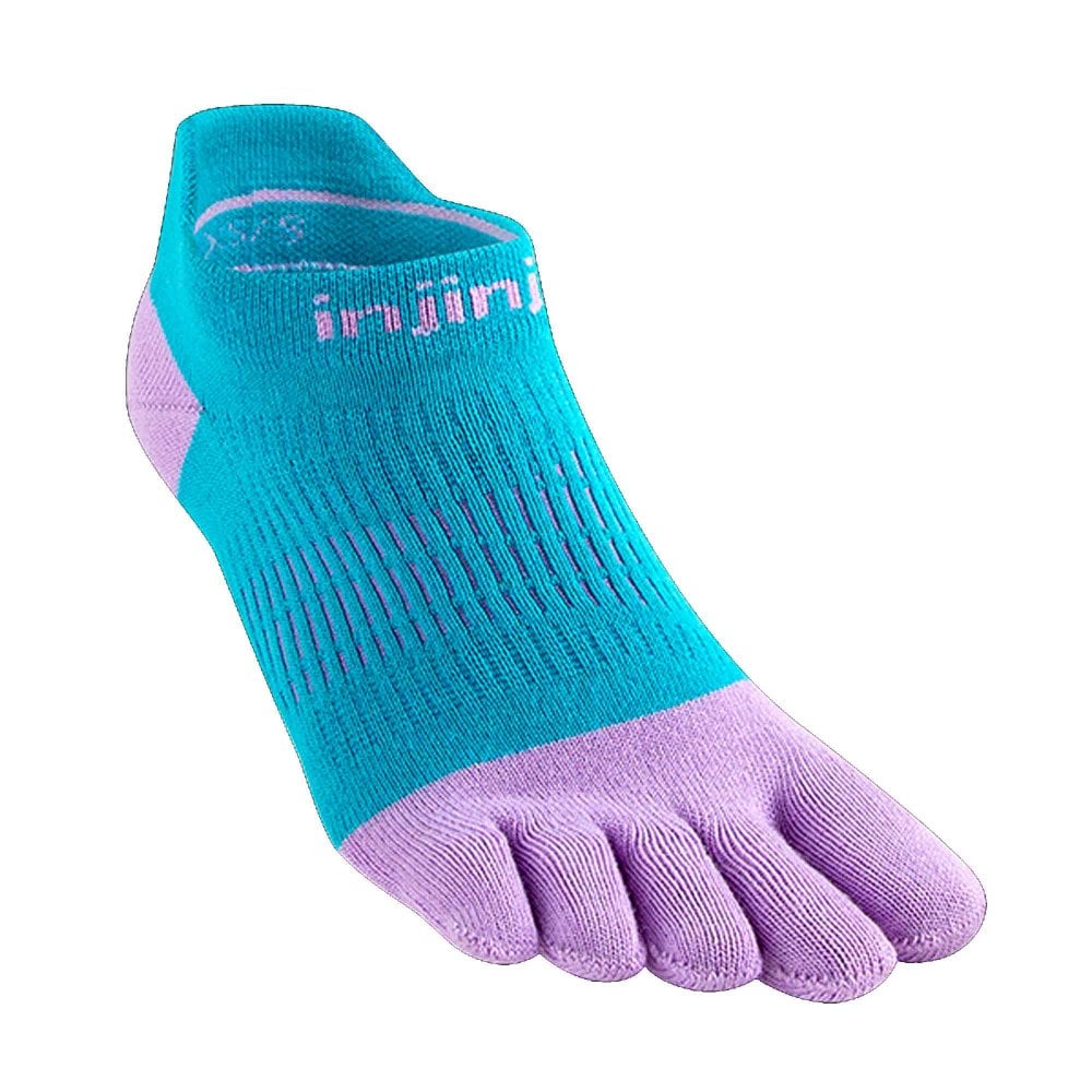 Injinji Womens Run LW No Show - Sprinkle