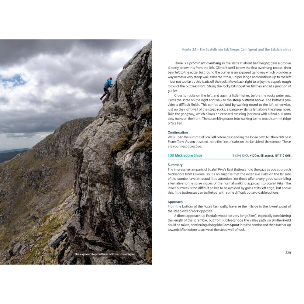 Scrambles in the Lake District South, Page Example