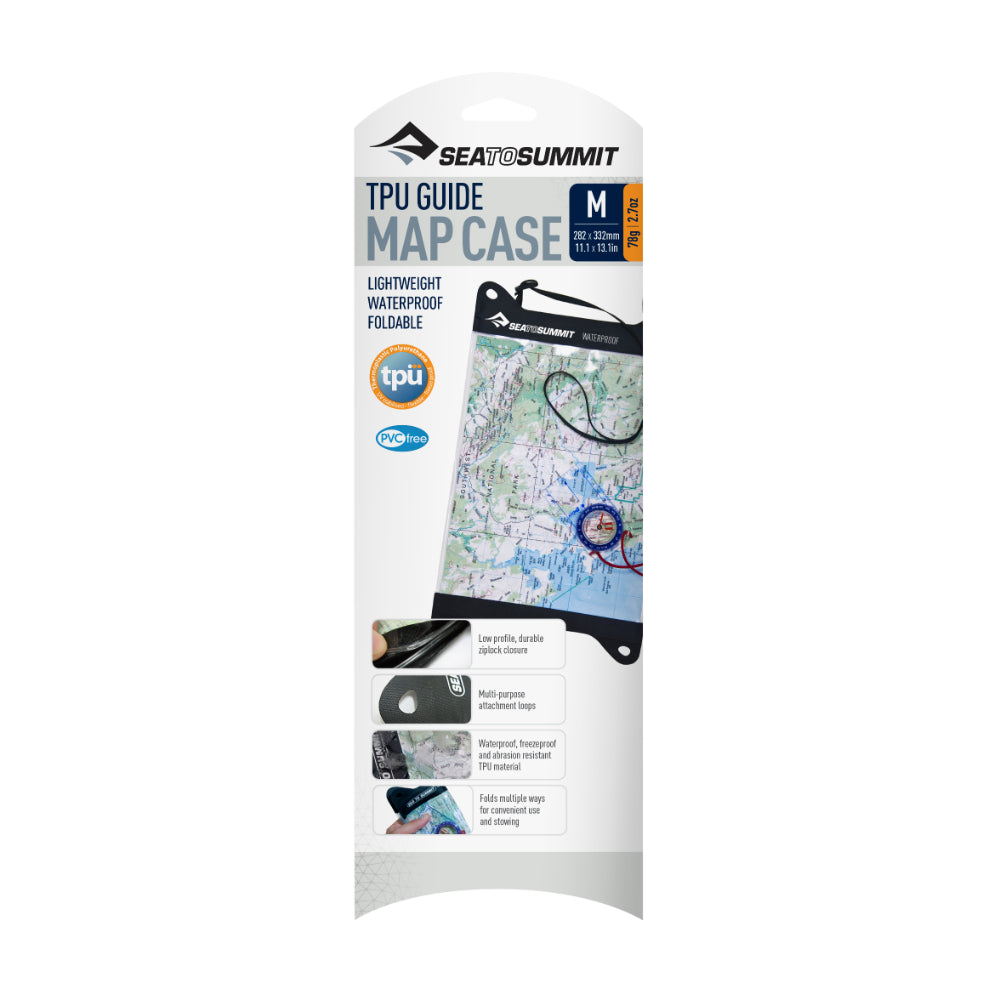 Sea to Summit Guide TPU Map Case (Medium)
