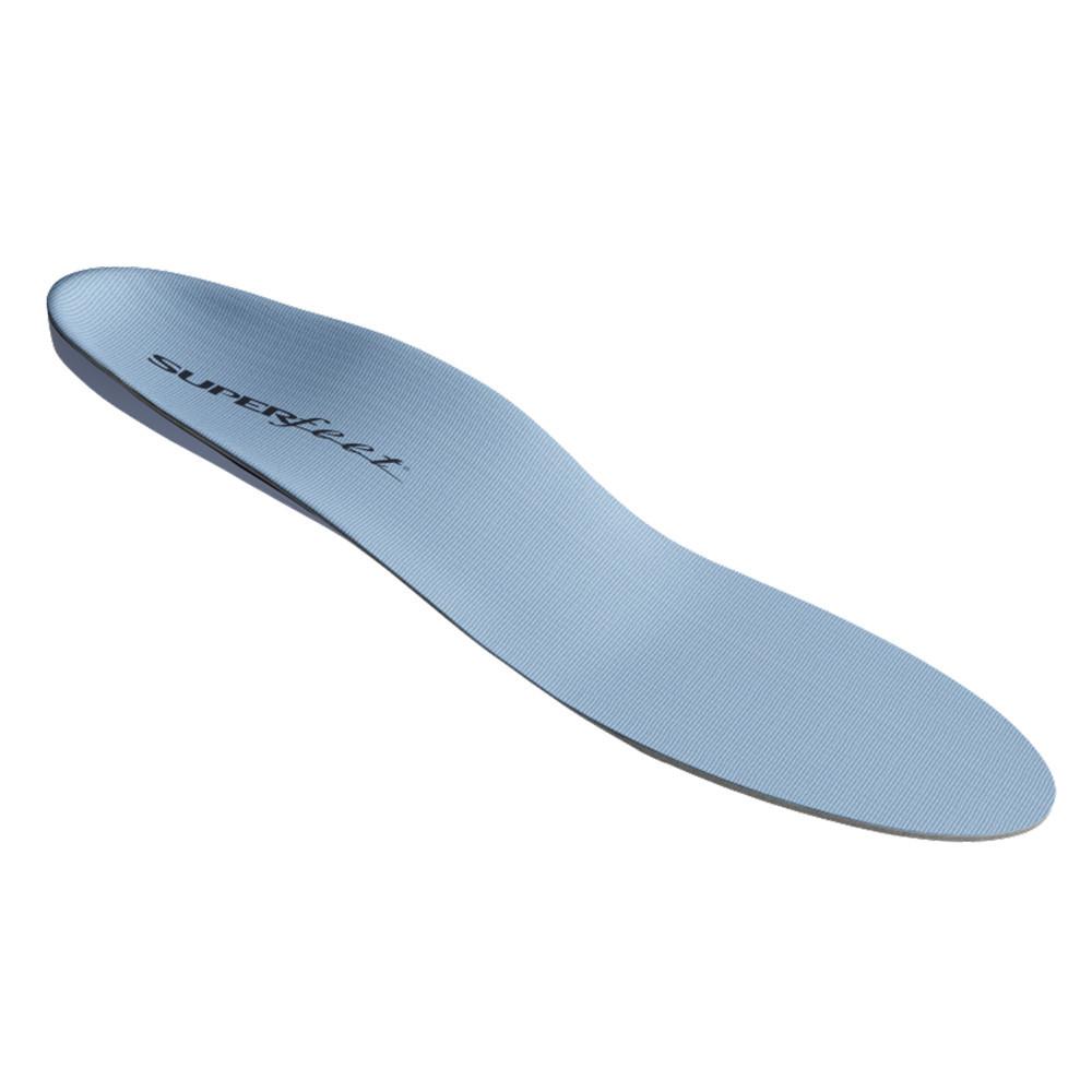 Superfeet BLUE shoe insoles, in blue colour