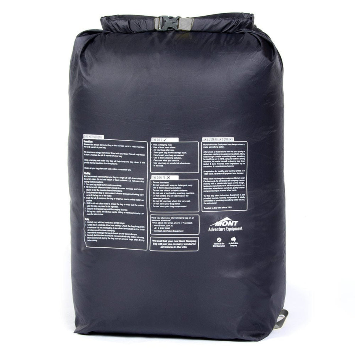 MONT Zero Superlight Sleeping Bag 2°C