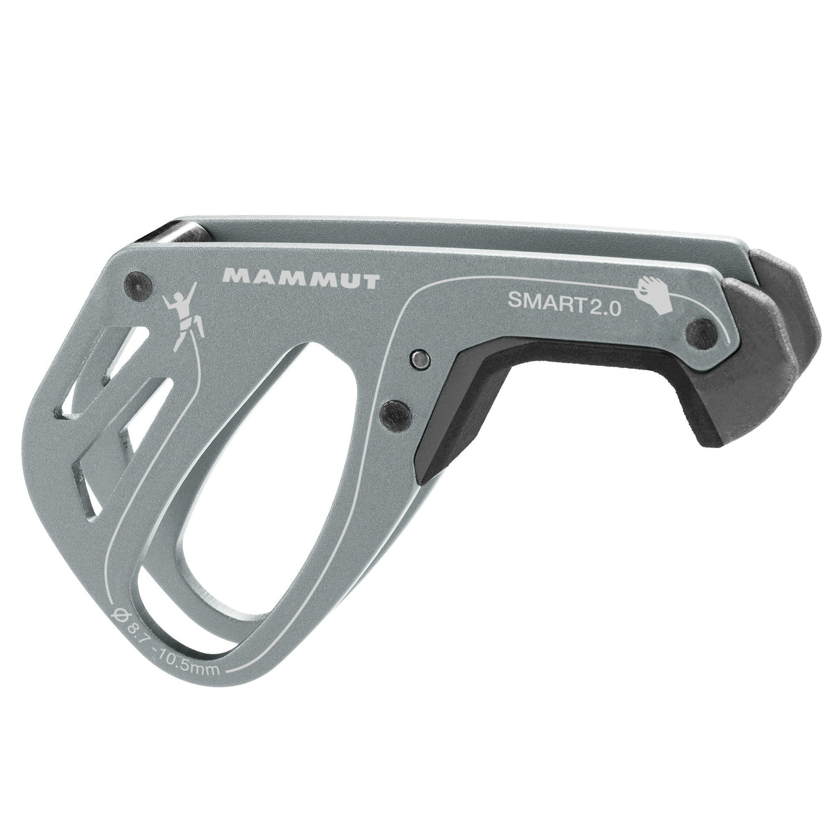 Mammut Smart 2.0 Belay device in grey
