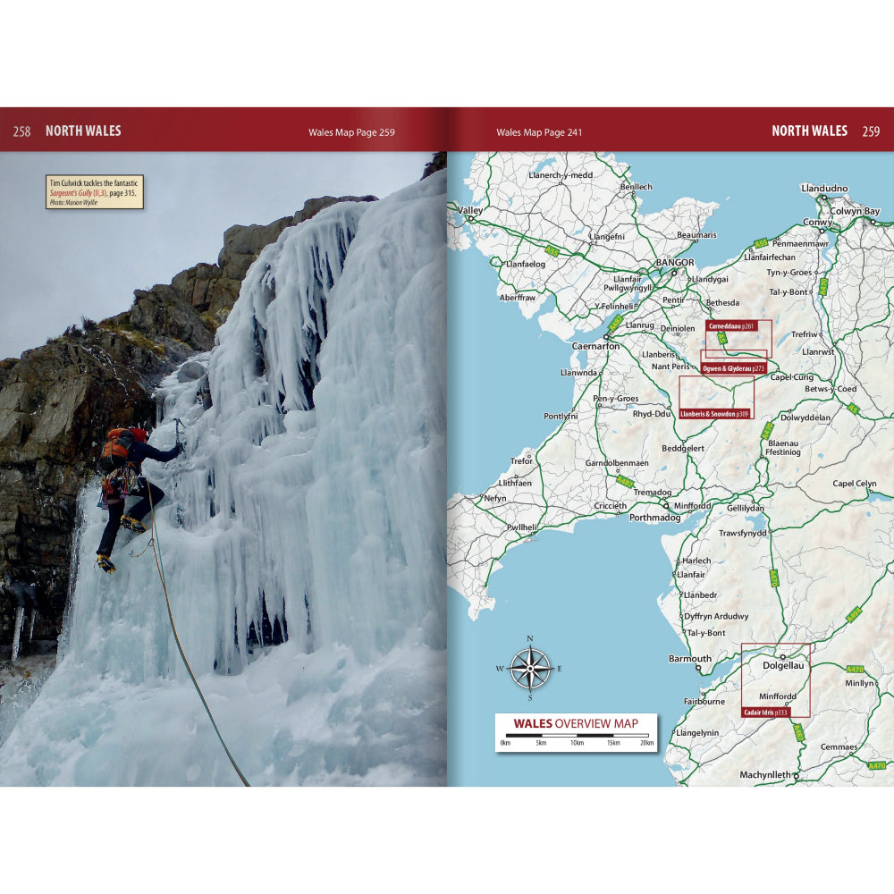 Snow & Ice: Winter Mountaineering Routes of Great Britain, Example Page
