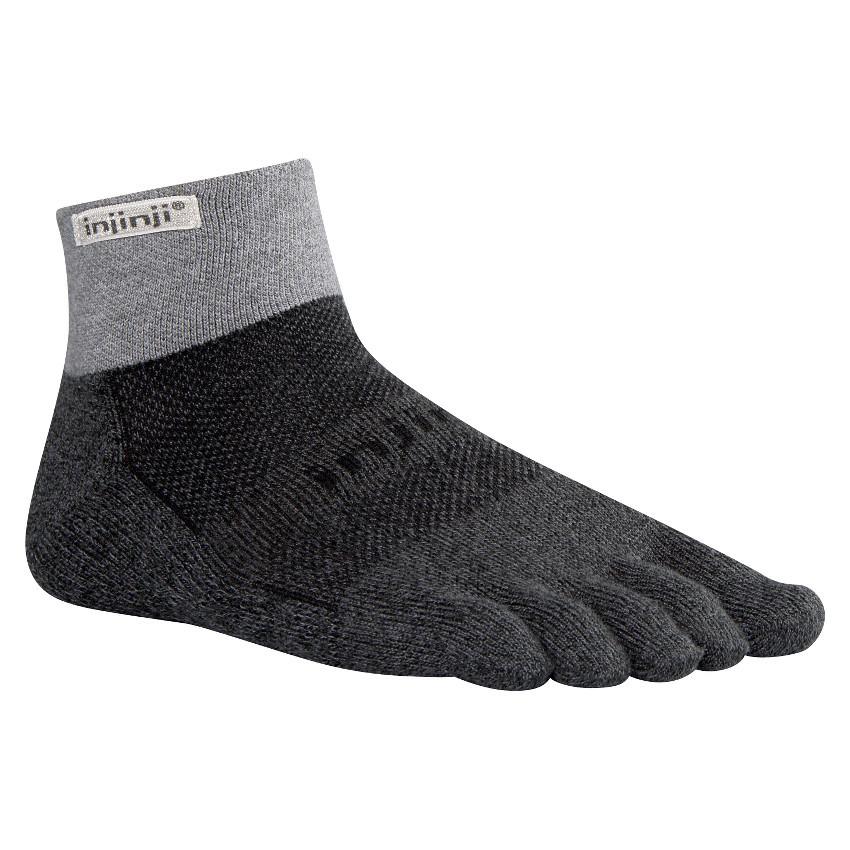 Injinji Trail Midweight Mini Crew (Granite)