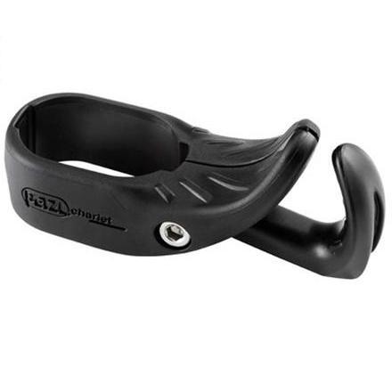 Petzl trigrest hand rest (U19 TRI), shown in black colour