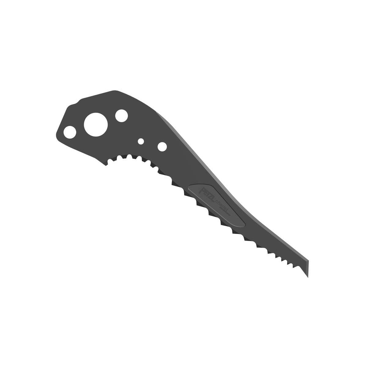 Petzl Ice Pic, side view in black colour