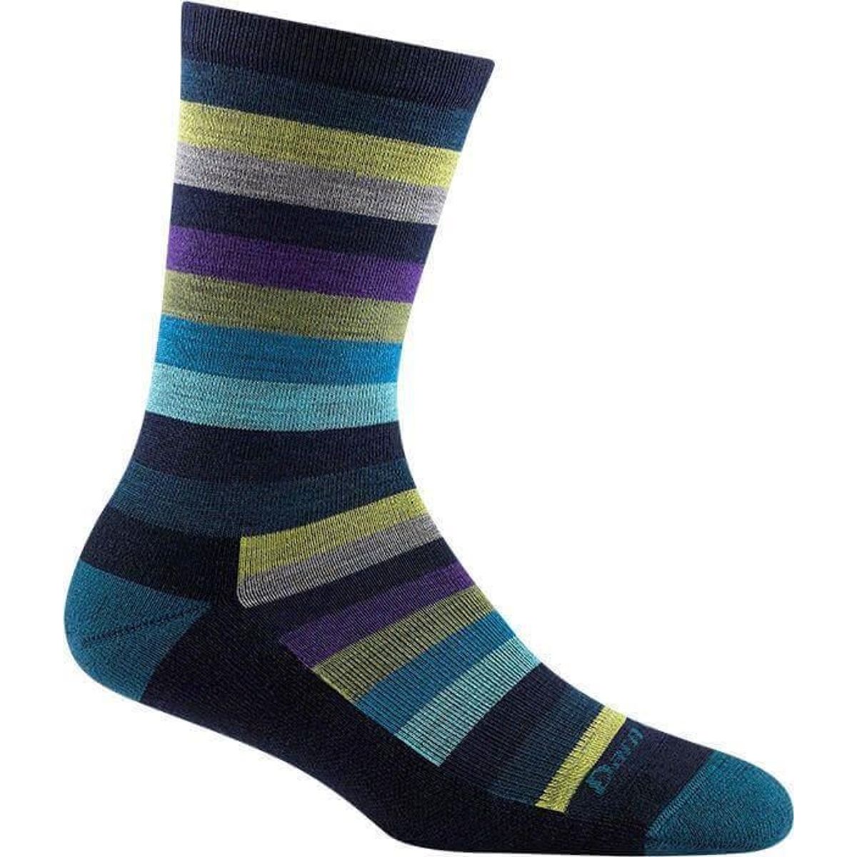 Darn Tough Women's Mystic Stripe Crew Lightweight With Cushion (outlet)