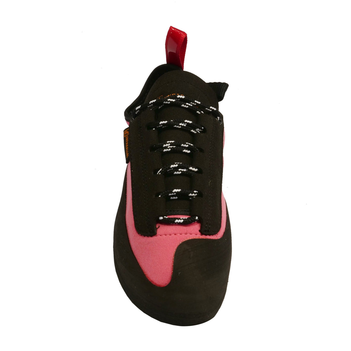 The Unparallel Up Lace LV in pink showing the lace up closure and rear pull tab