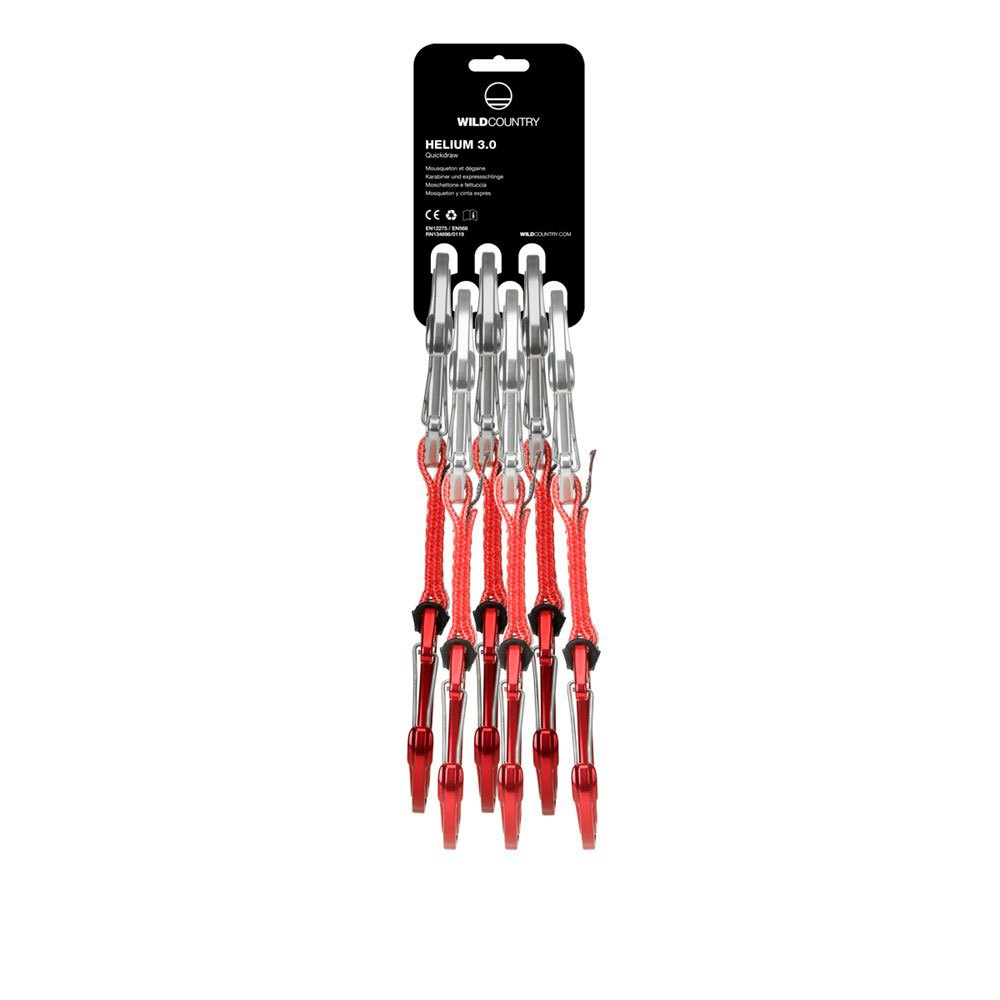 Wild Country Helium 3.0 Quickdraw 10cm 6-Pack