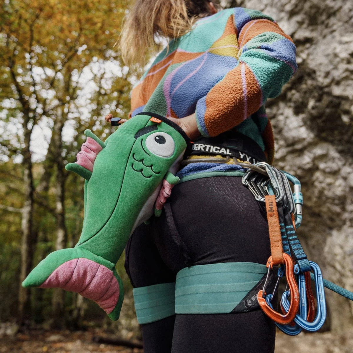 YY Vertical Fish Chalk Bag