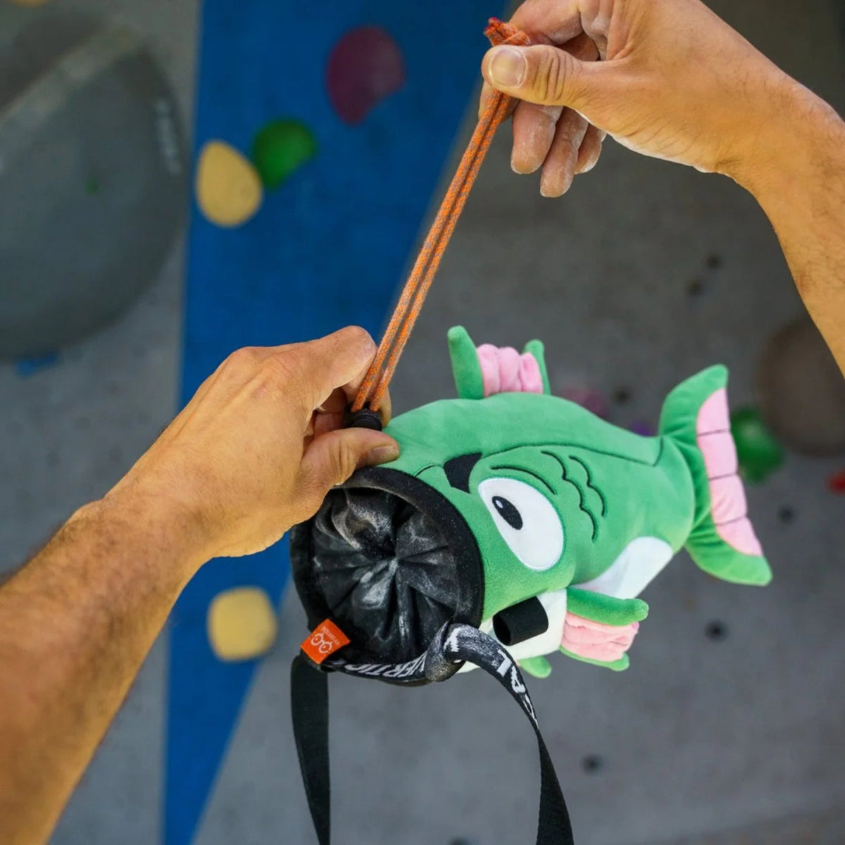 YY Vertical Fish Chalk Bag