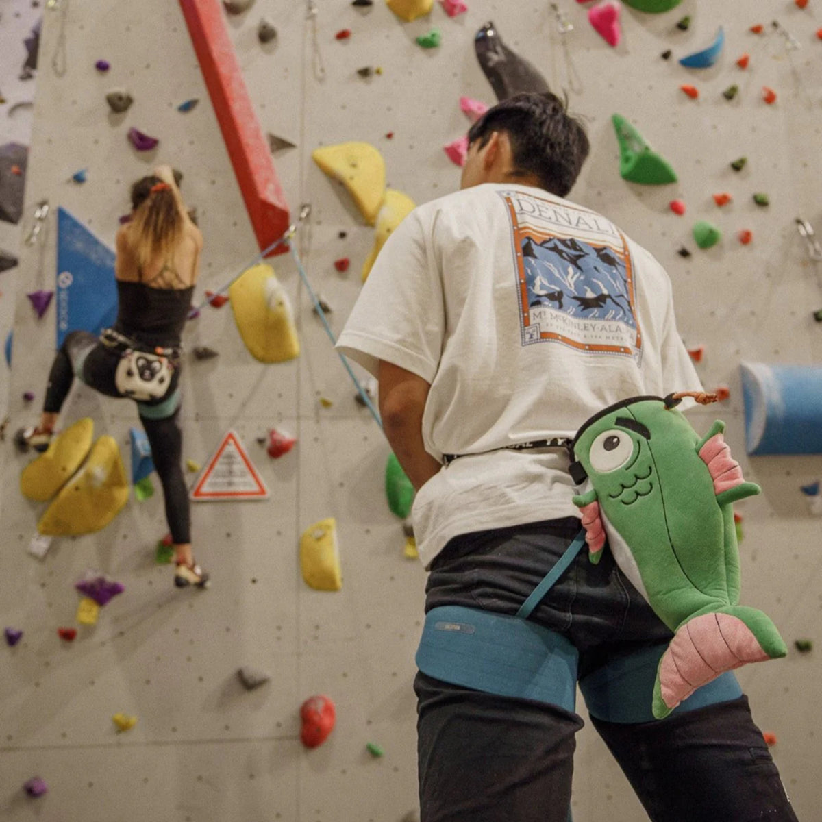 YY Vertical Fish Chalk Bag