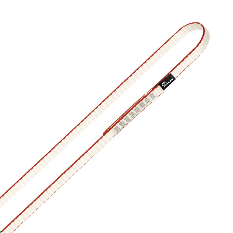 DMM Dyneema climbing Sling 11mm x 240cm, shown in red/white colour