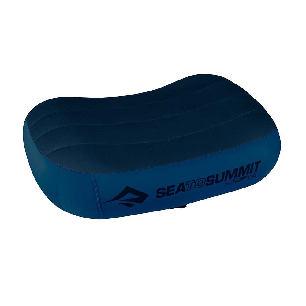 Sea to Summit Aeros Premium Pillow (Large) in navy blue