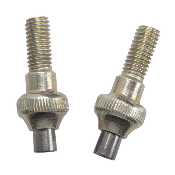 Pair of Black Diamond Carbide Tech Tips, shown in chrome colour