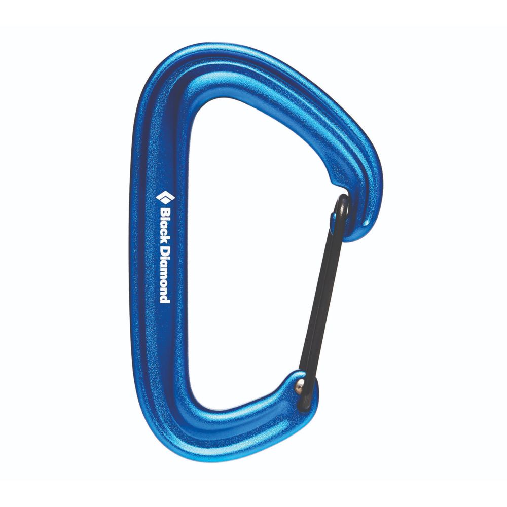 The Black Diamond LiteWire carabiner is the trad climber’s choice, ideal to rack cams for easy identification, ultimately easing that send.