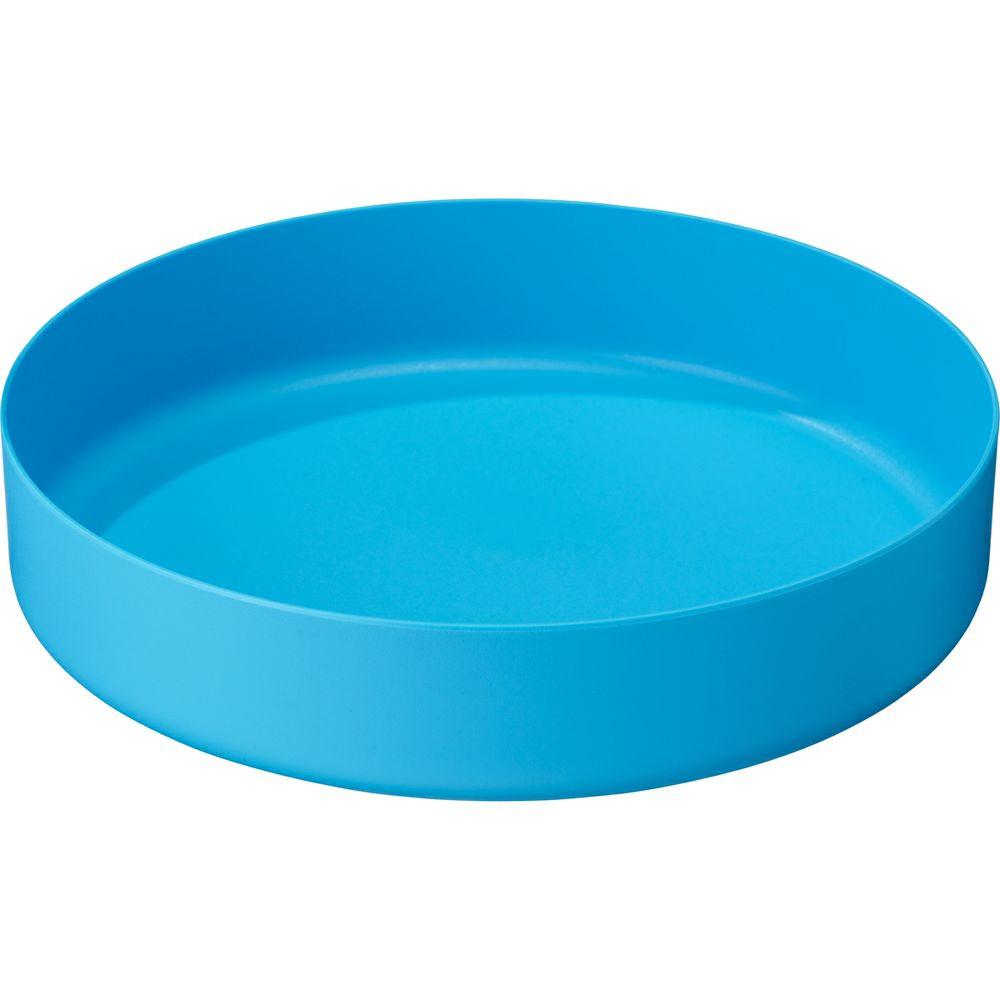 MSR DeepDish camping Plate, in blue colour