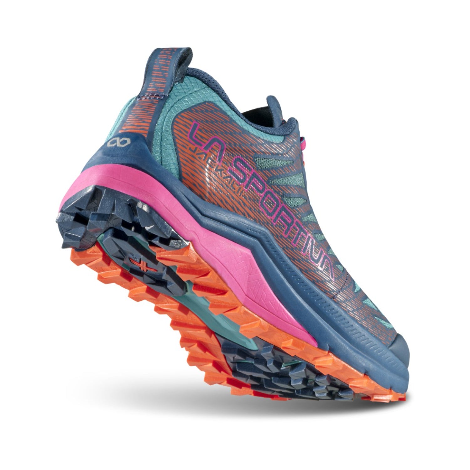 La Sportiva Jackal II Womens running shoes in blue lagoon
