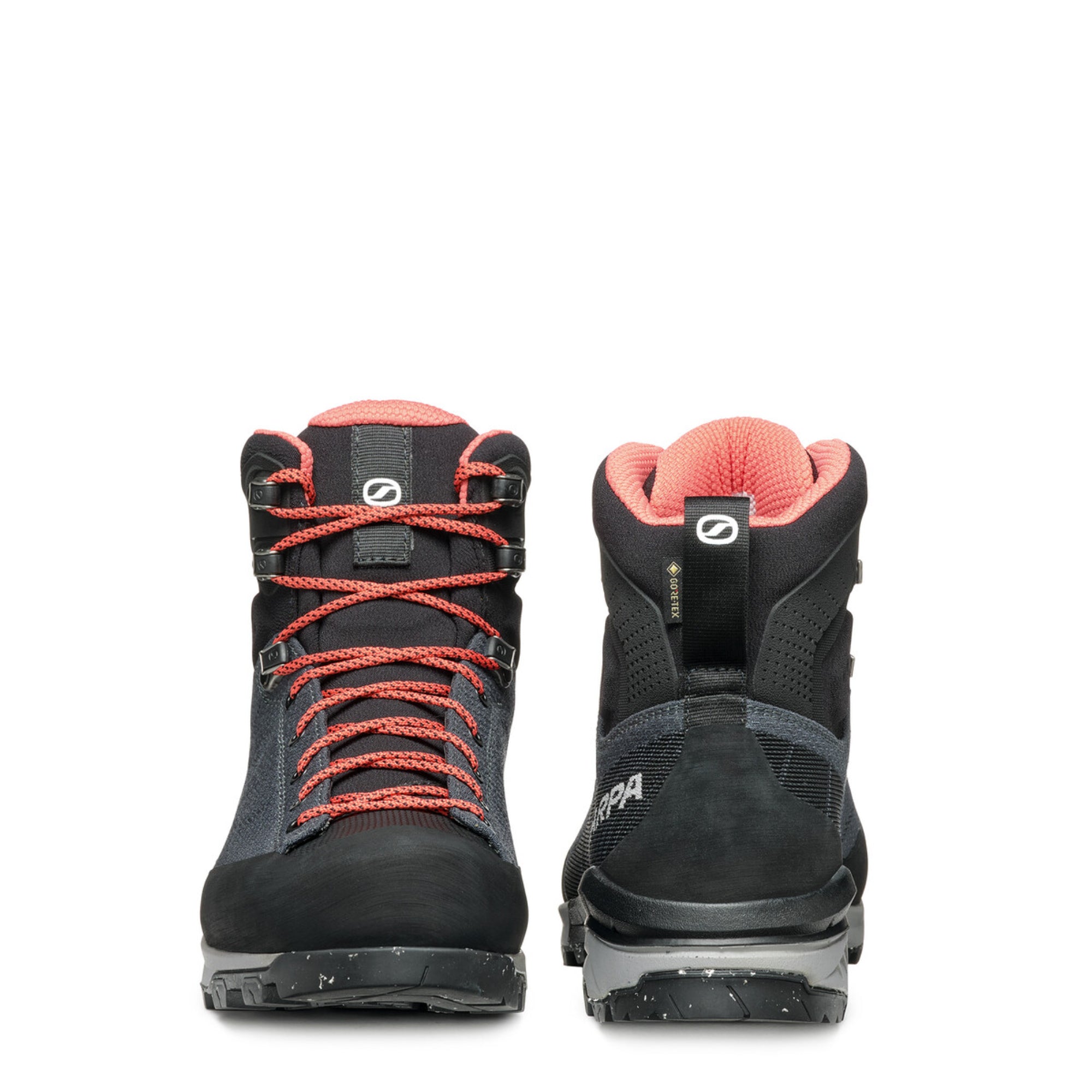 Scarpa Mescalito TRK Planet GTX Womens Grey/Coral Front