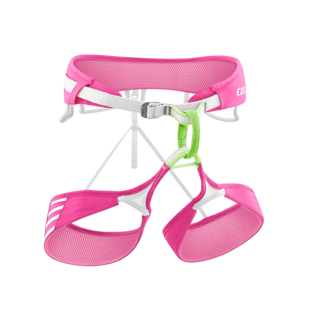 Edelrid Ace Harness, Neon Pink, front