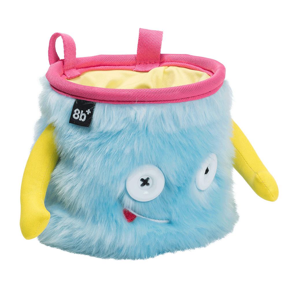8BPlus Jamie Chalk Bag, front/side view in blue, yellow and pink colours
