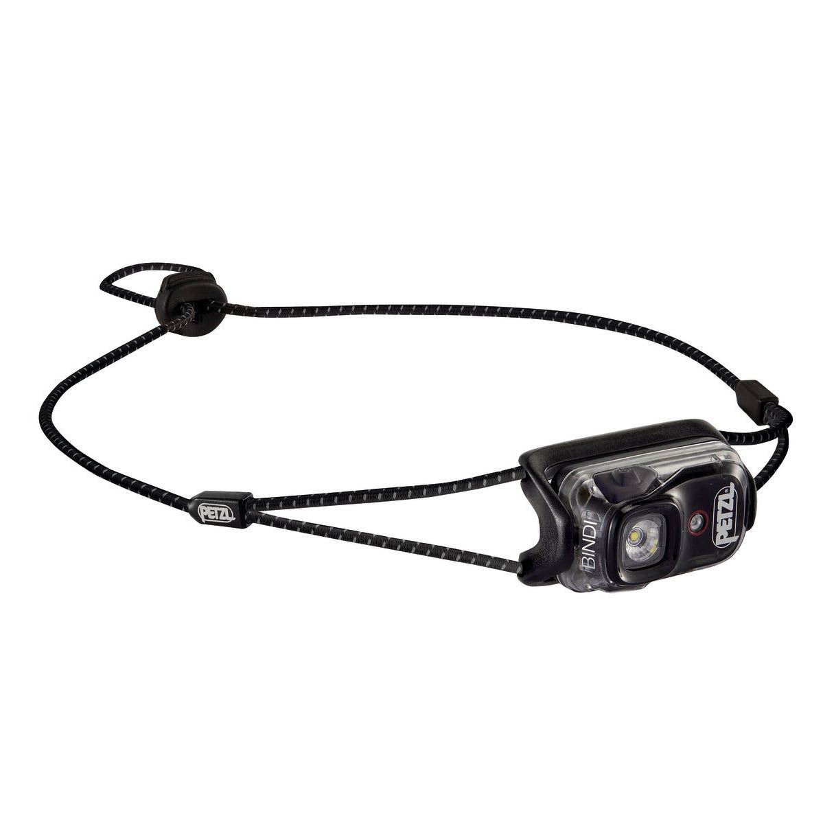 Petzl Bindi headlamp in Black colour with black strap