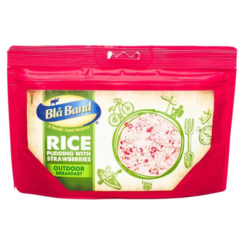 Bla Band Rice Pudding with Strawberries