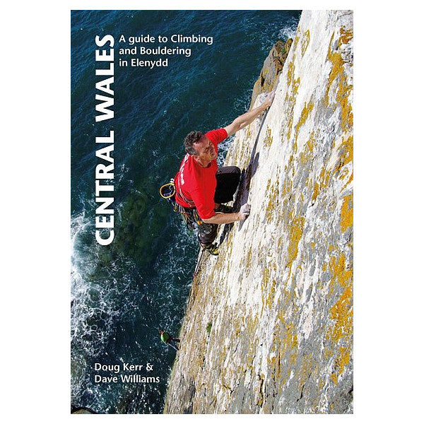 Central Wales climbing Guidebook, front Cover