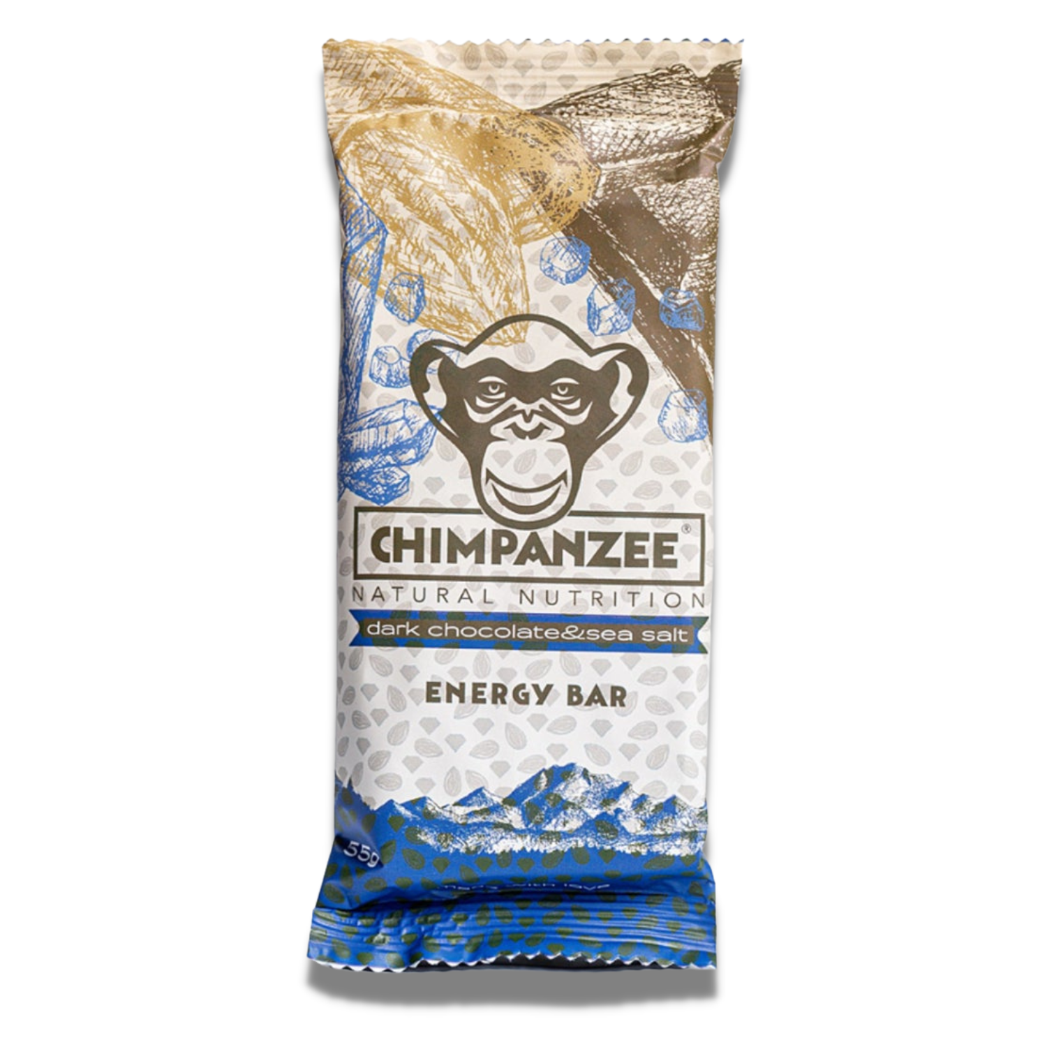 Chimpanzee Energy Bar - Dark Chocolate & Sea Salt