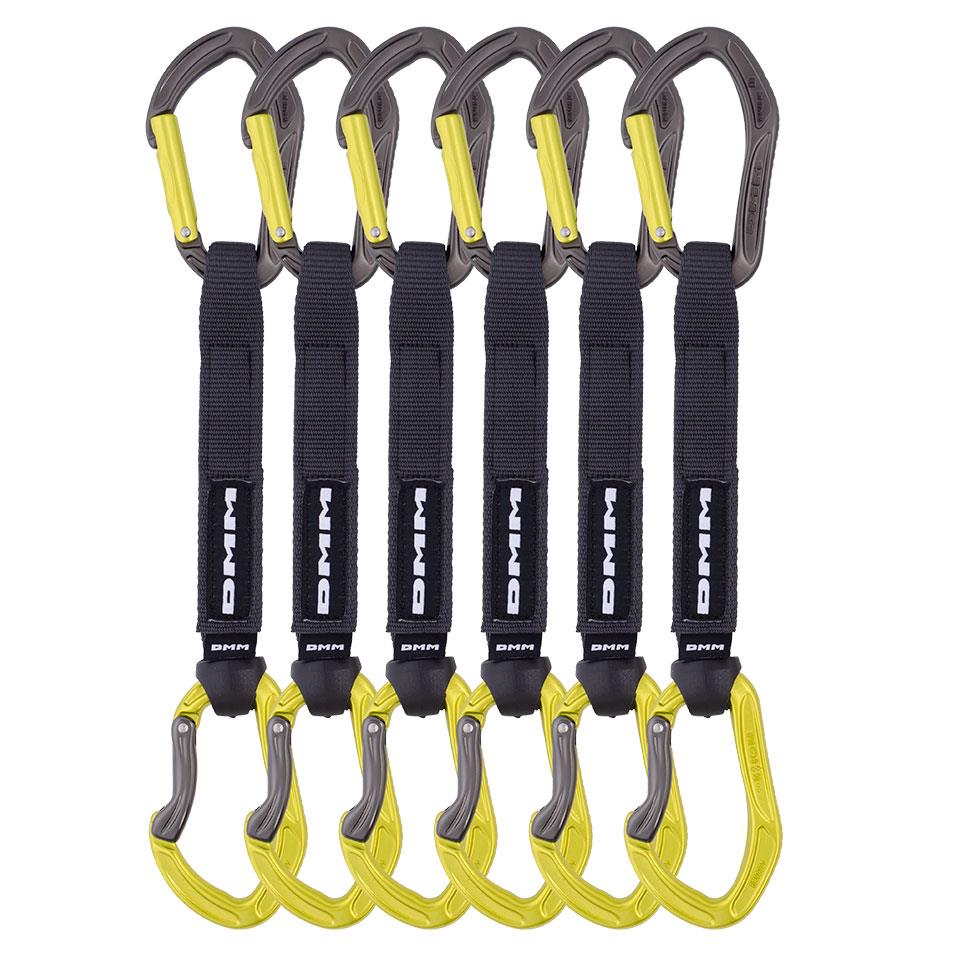 DMM Alpha Sport Quickdraw Packs, 18cm Lime