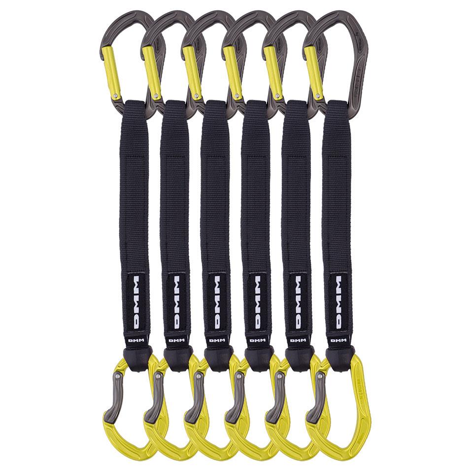 DMM Alpha Sport Quickdraw Packs, 25cm Lime