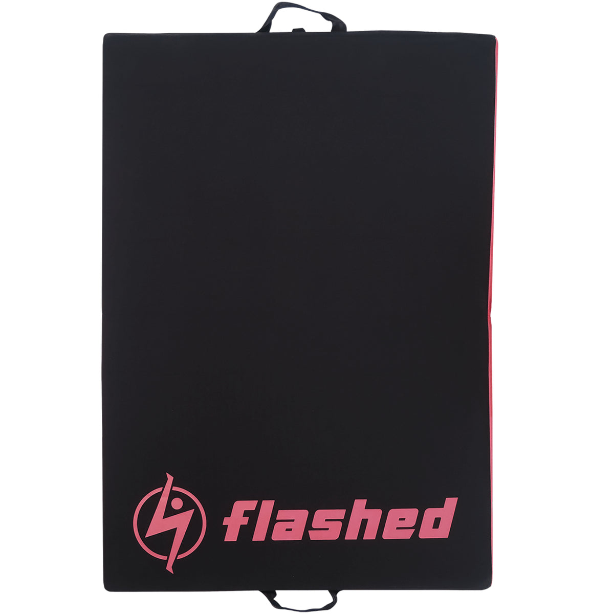 Flashed Drifter bouldering pad, coral red