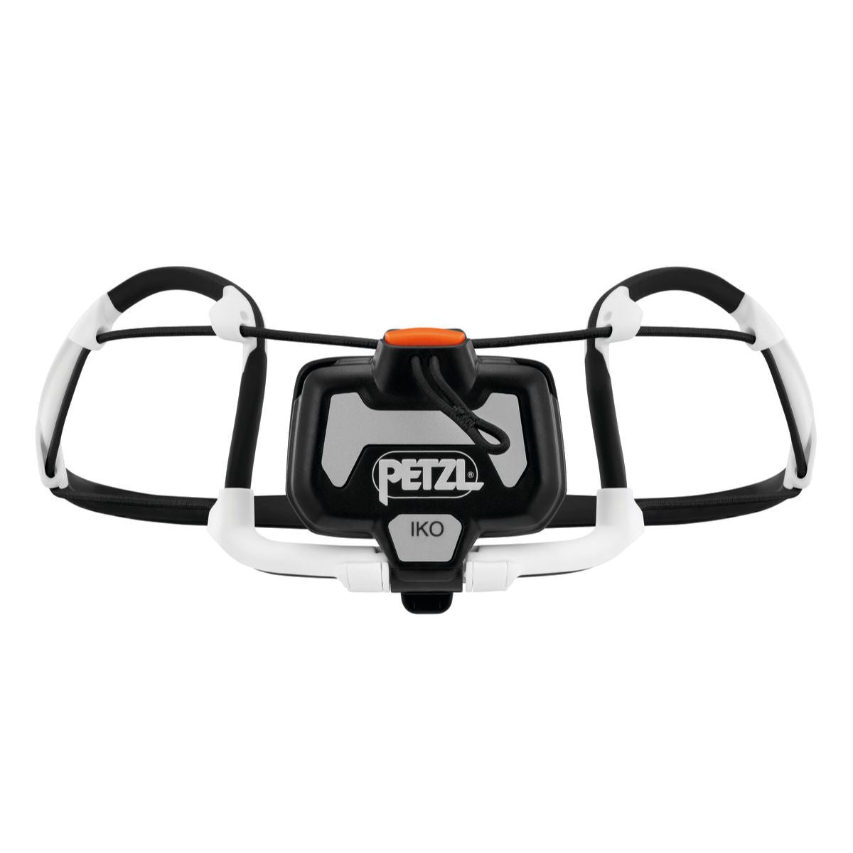 Petzl IKO in white and black rear battery pack