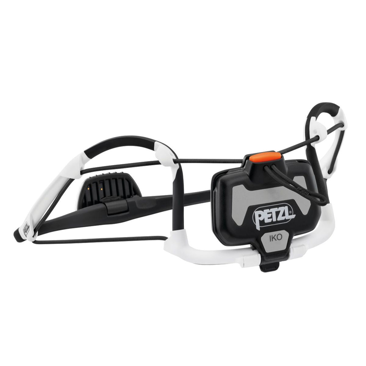 Petzl IKO in white and black battery pack