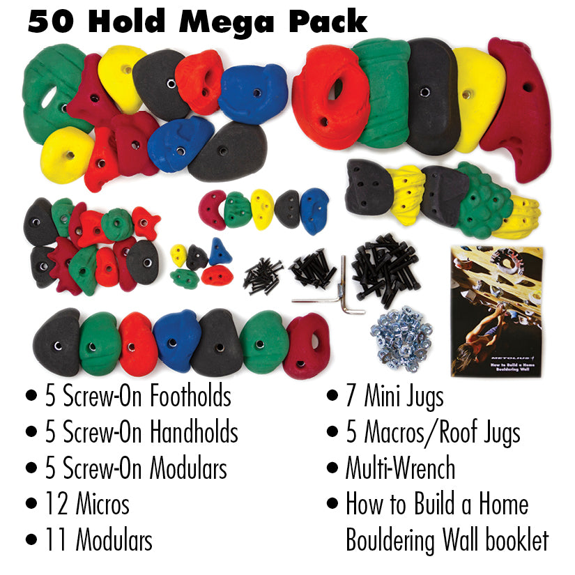 Metolius 50 Hold Mega Pack