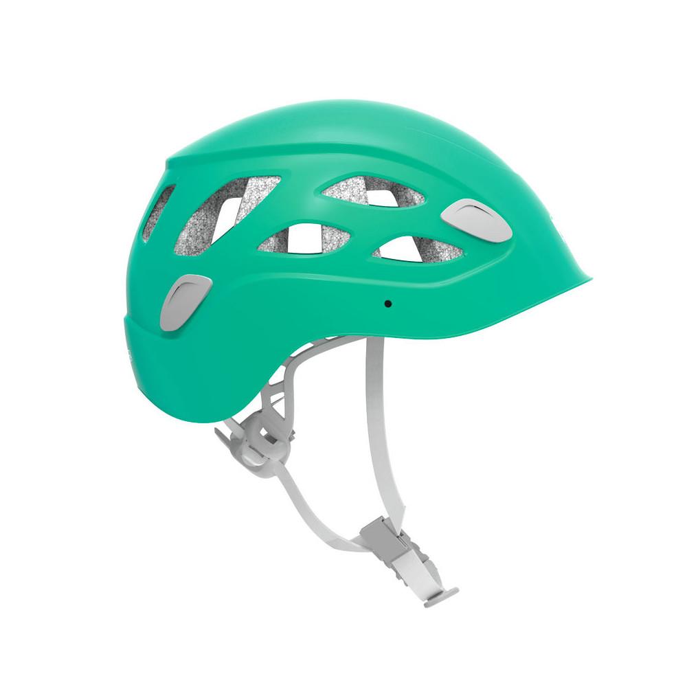 Petzl Borea helmet, outer/side view shown in Green