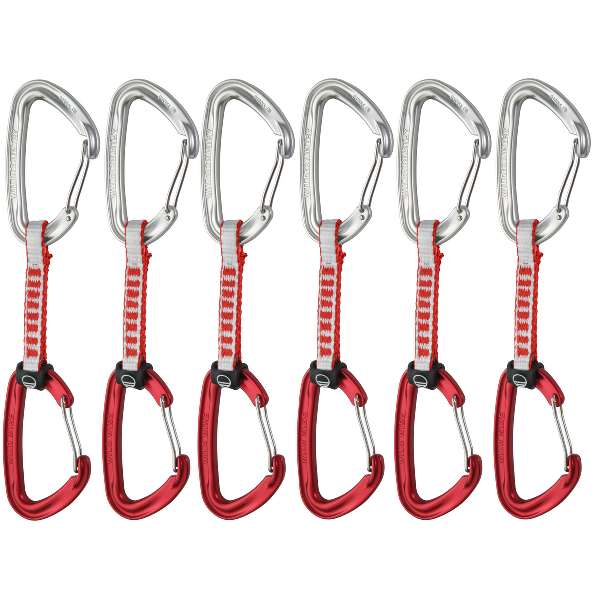 Wild Country Wildwire Quickdraw 6x10cm Pack red
