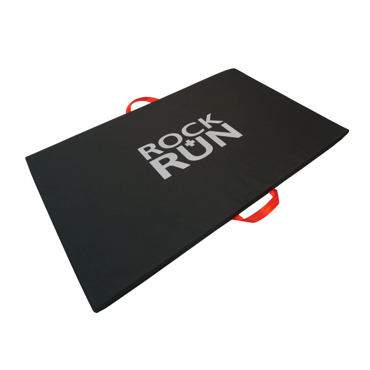 Rock + Run Showdown Pad in black with red handles
