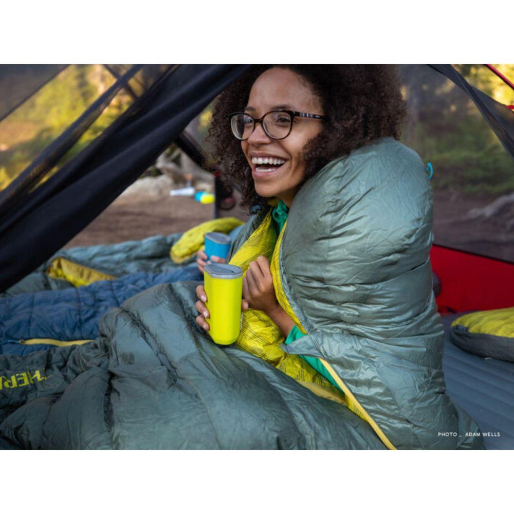 Thermarest Questar 20F/-6C person in sleeping bag