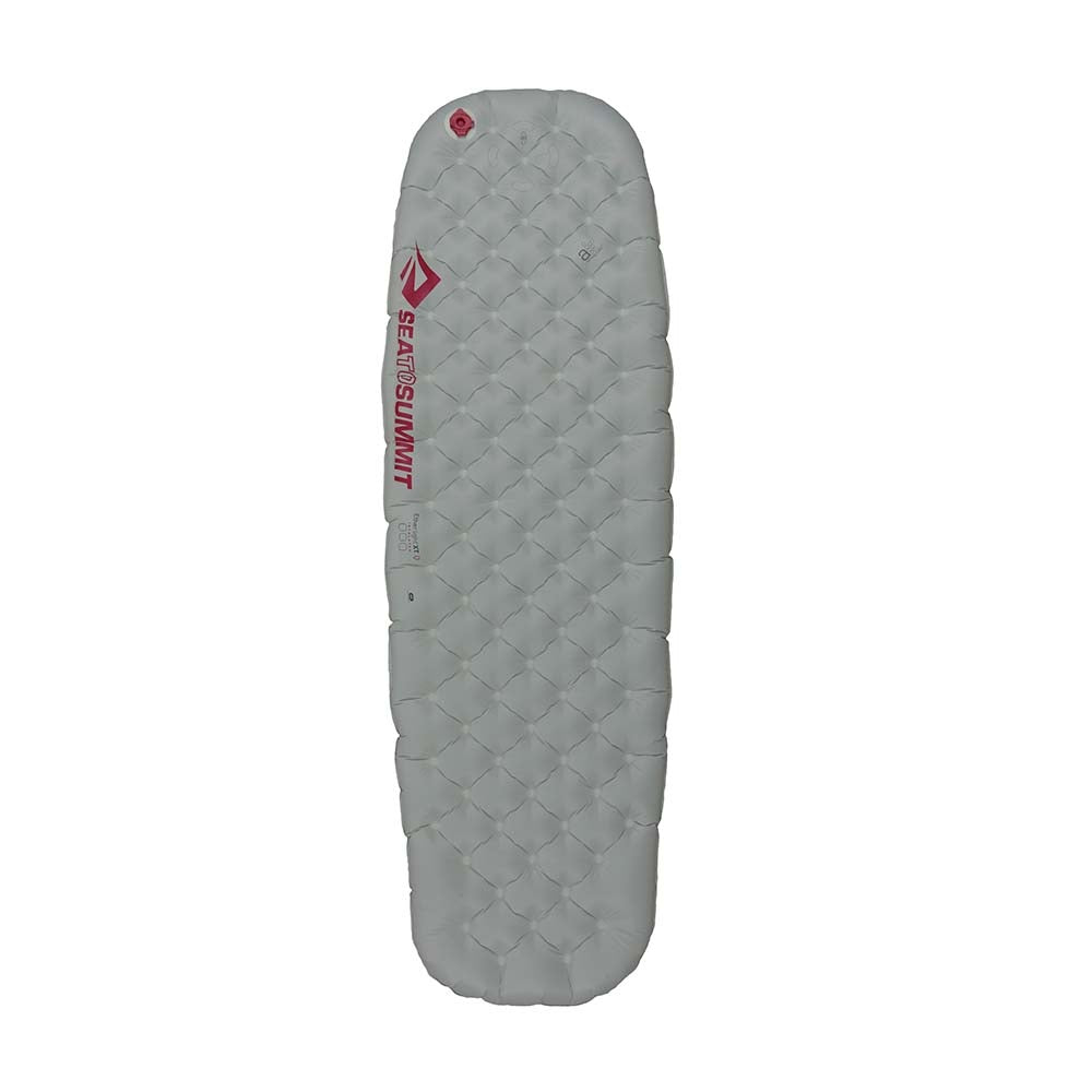 Sea to Summit Ether Light XT Insulated Women&#39;s Mat, full view shown upright and in grey colour